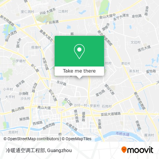 冷暖通空调工程部 map