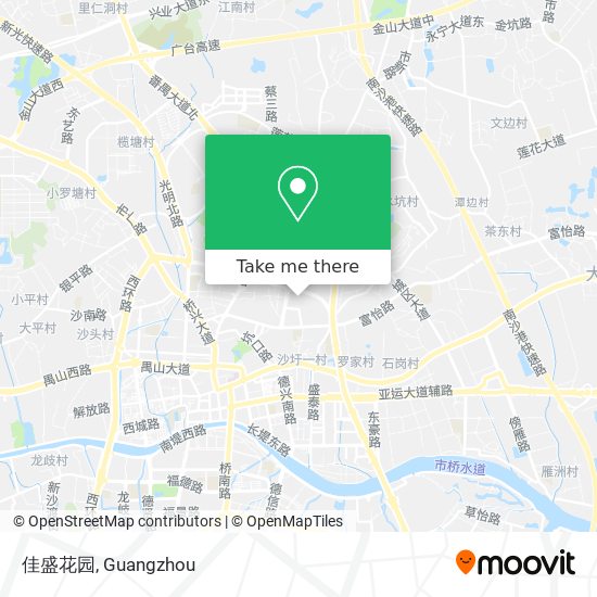 佳盛花园 map