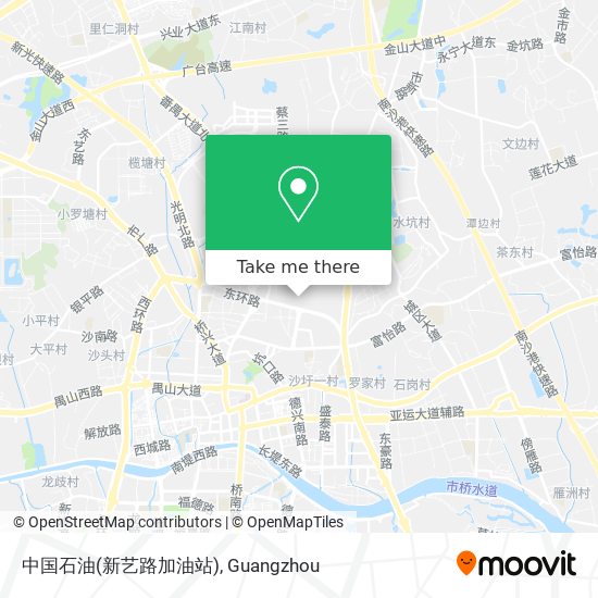 中国石油(新艺路加油站) map