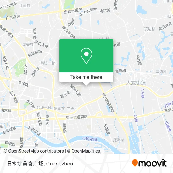 旧水坑美食广场 map