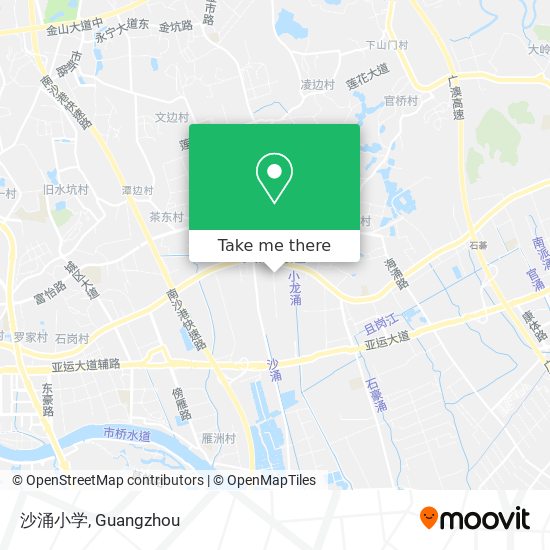 沙涌小学 map