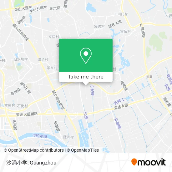 沙涌小学 map