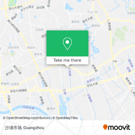 沙涌市场 map