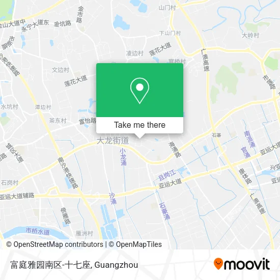 富庭雅园南区-十七座 map