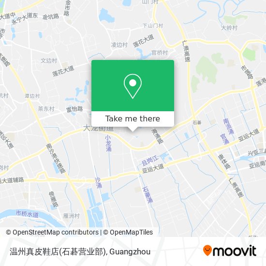 温州真皮鞋店(石碁营业部) map