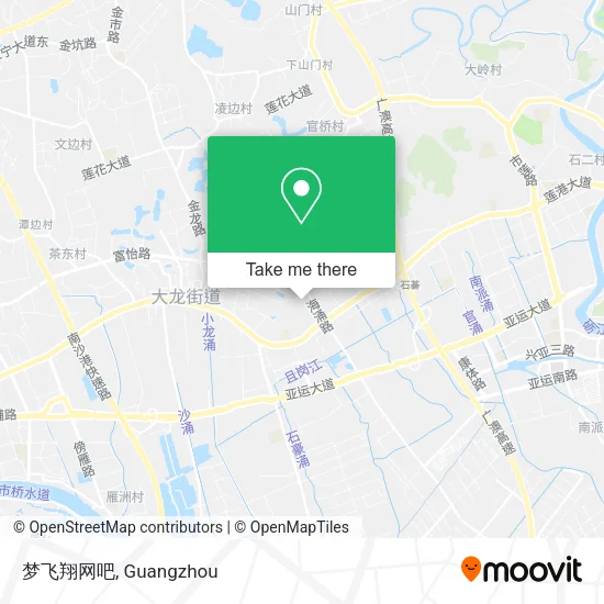 梦飞翔网吧 map