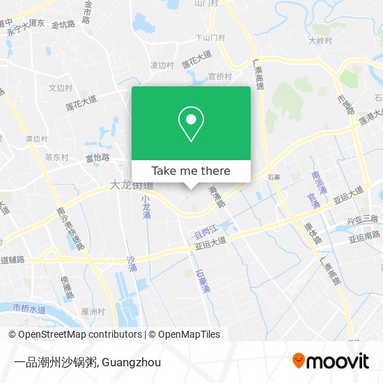 一品潮州沙锅粥 map
