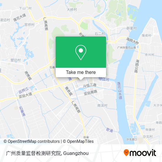 广州质量监督检测研究院 map