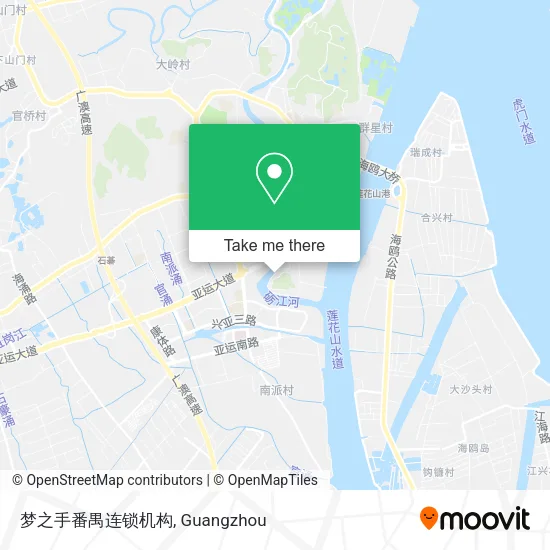 梦之手番禺连锁机构 map