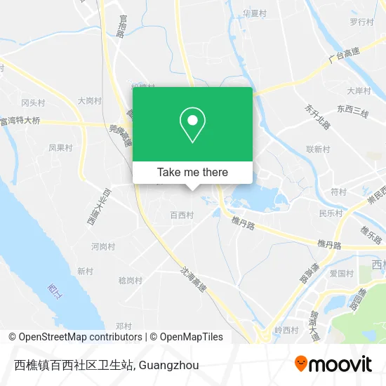 西樵镇百西社区卫生站 map