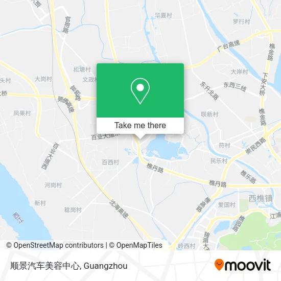 顺景汽车美容中心 map