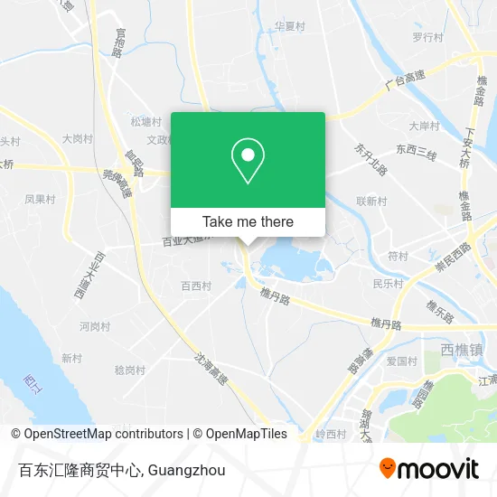百东汇隆商贸中心 map
