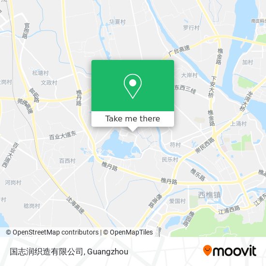国志润织造有限公司 map