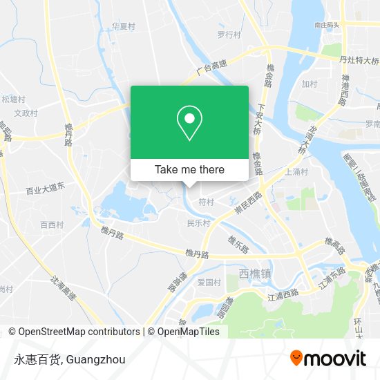 永惠百货 map
