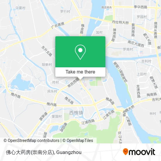 佛心大药房(崇南分店) map