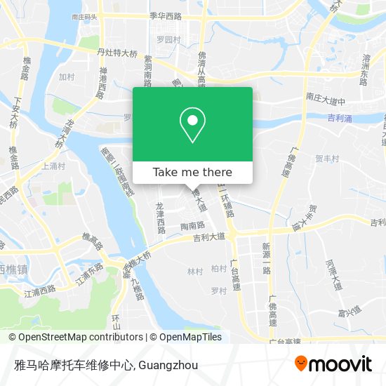 雅马哈摩托车维修中心 map