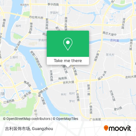 吉利装饰市场 map