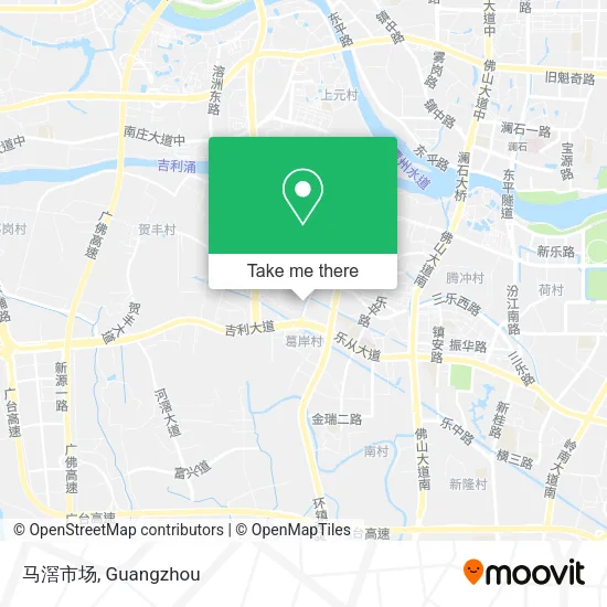 马滘市场 map