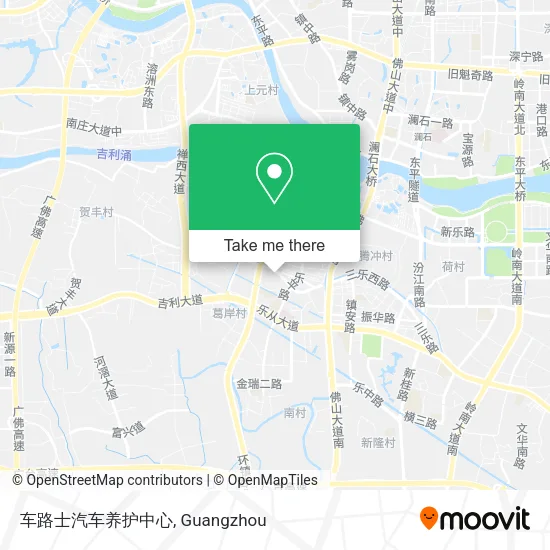 车路士汽车养护中心 map