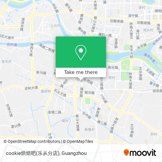 cookie烘焙吧(乐从分店) map