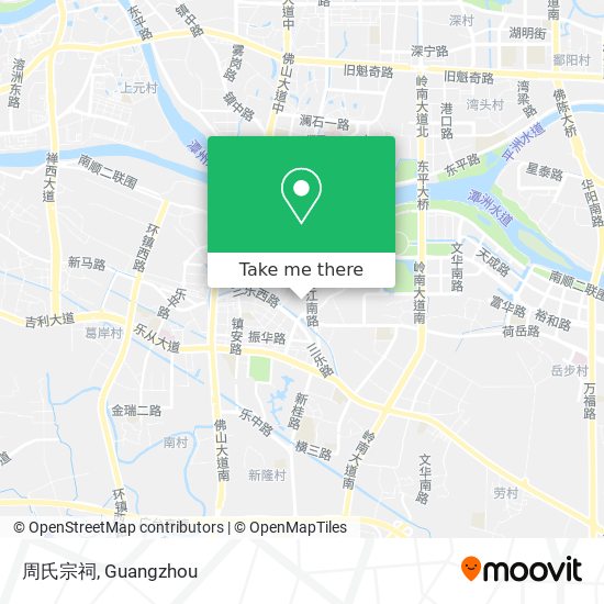 周氏宗祠 map