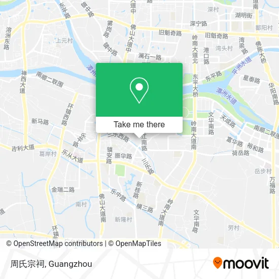 周氏宗祠 map