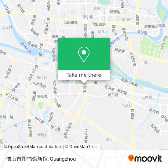 佛山市图书馆新馆 map