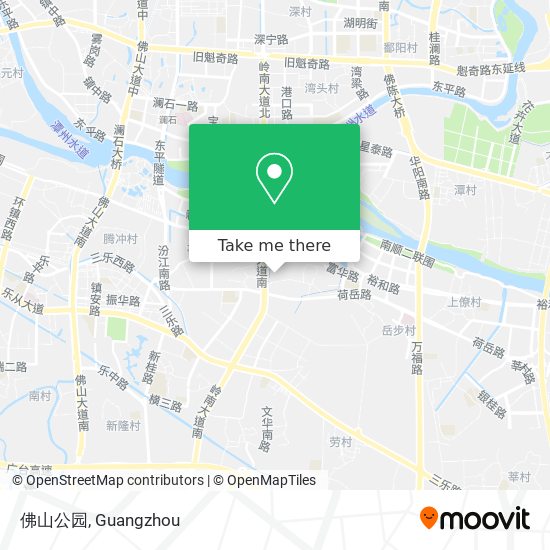 佛山公园 map