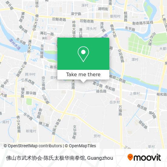 佛山市武术协会-陈氏太极华南拳馆 map