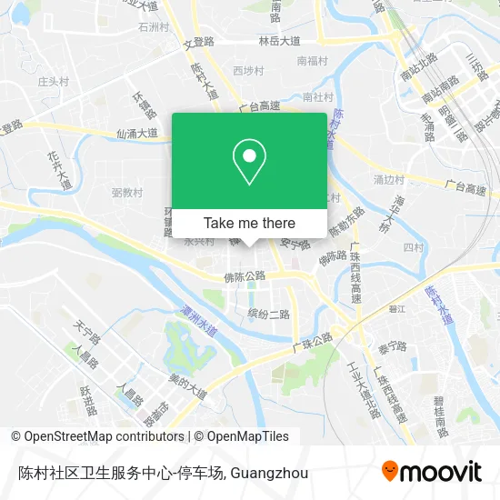 陈村社区卫生服务中心-停车场 map