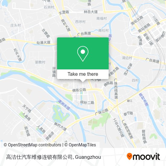 高洁仕汽车维修连锁有限公司 map