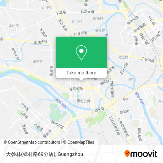 大参林(樟村路69分店) map