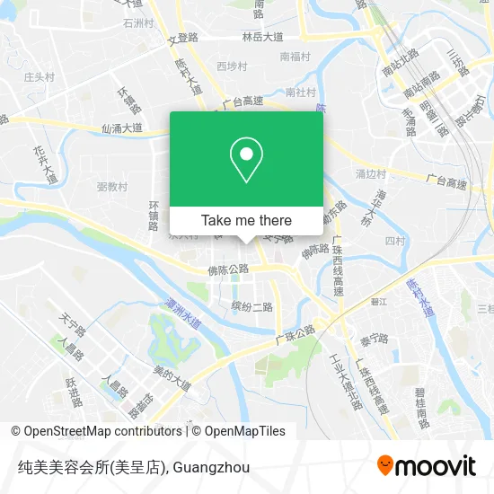 纯美美容会所(美呈店) map