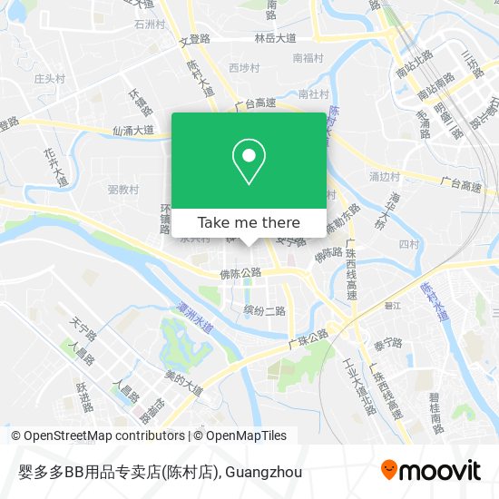 婴多多BB用品专卖店(陈村店) map