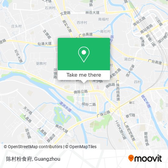 陈村粉食府 map