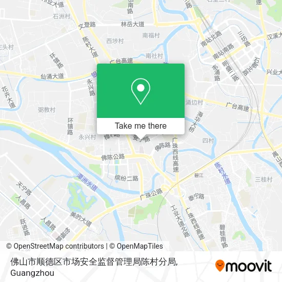 佛山市顺德区市场安全监督管理局陈村分局 map