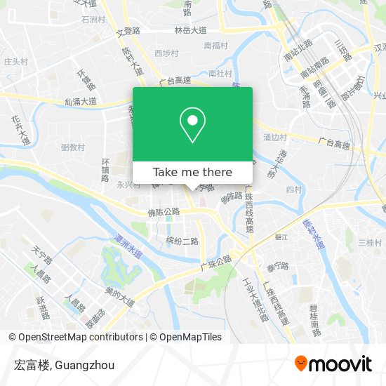宏富楼 map