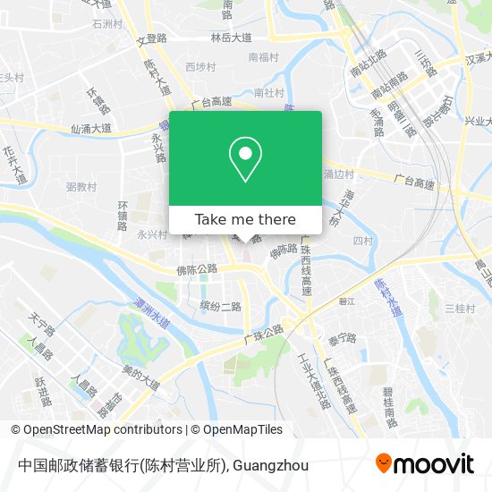 中国邮政储蓄银行(陈村营业所) map