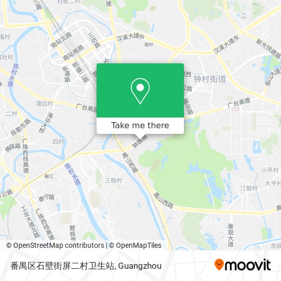番禺区石壁街屏二村卫生站 map