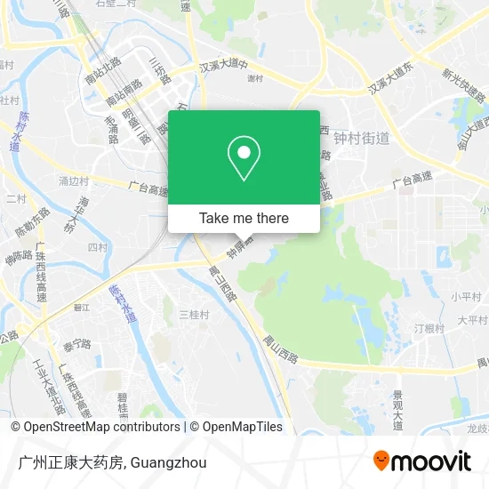 广州正康大药房 map