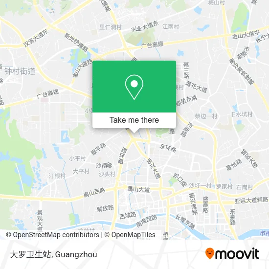 大罗卫生站 map