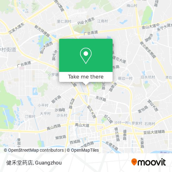 健禾堂药店 map