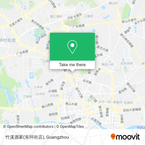 竹溪酒家(东环街店) map