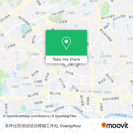 东环社区综治信访维稳工作站 map