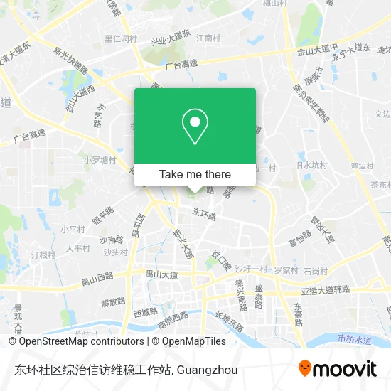 东环社区综治信访维稳工作站 map