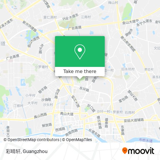 彩晴轩 map