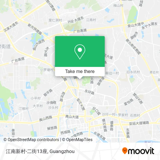 江南新村-二街13座 map