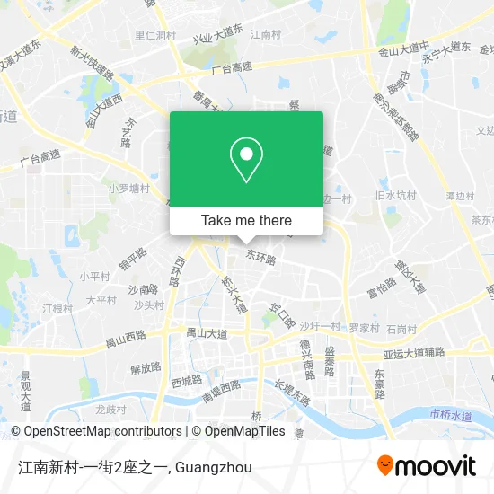 江南新村-一街2座之一 map
