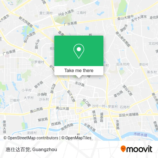 惠仕达百货 map