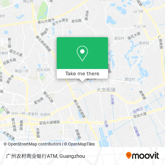 广州农村商业银行ATM map